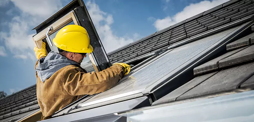 Skylight Flashing Repair in Algonquin