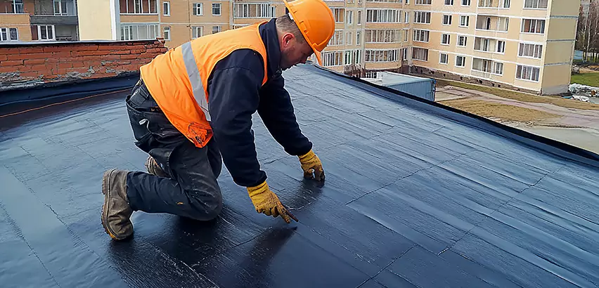 Residential TPO Roof Repair in Algonquin